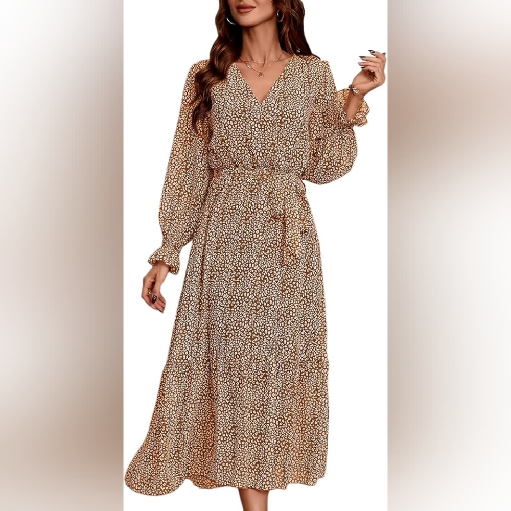Patterned Maxi Dress